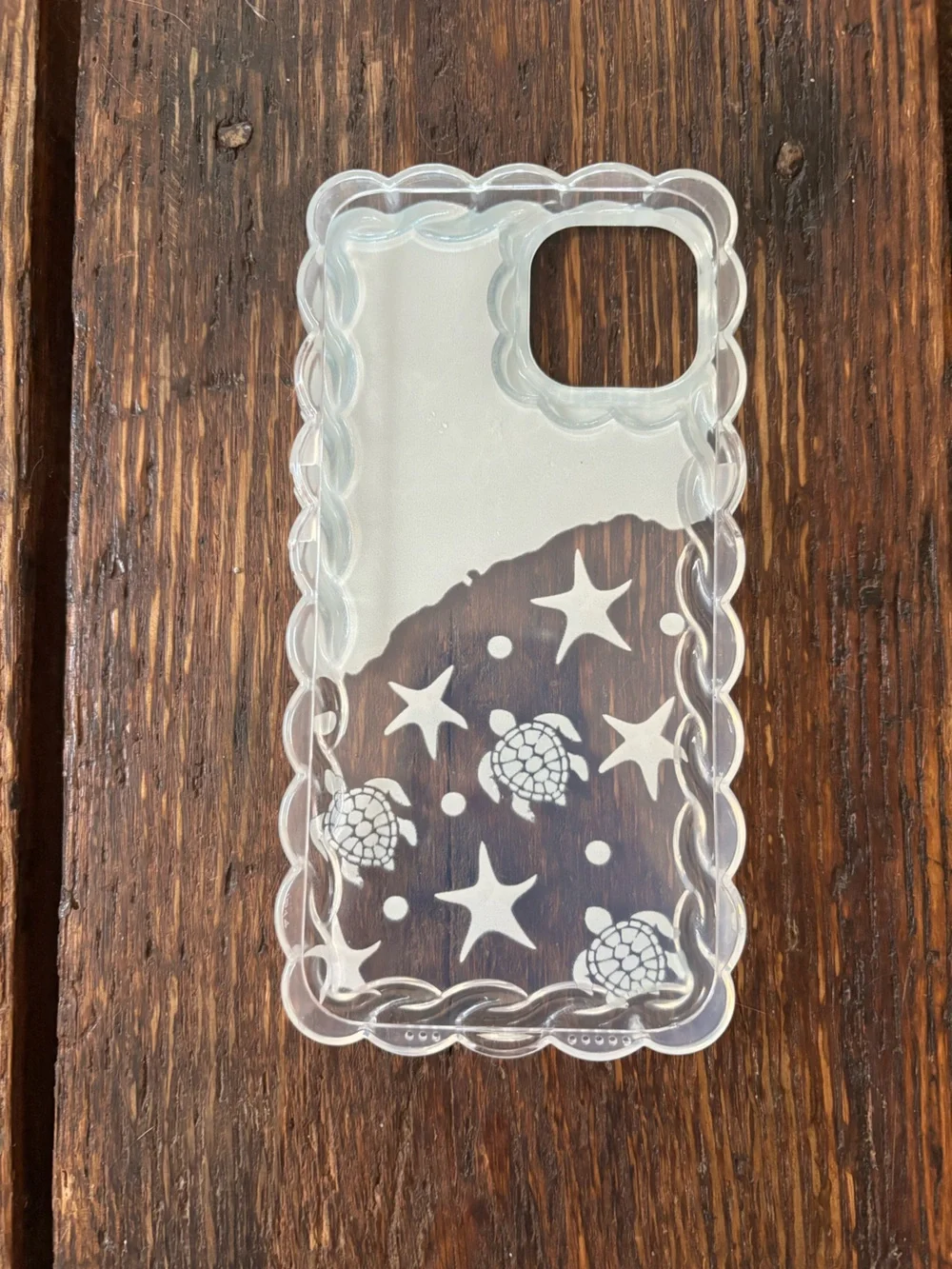 Beach Phone Case with Sea Turtles